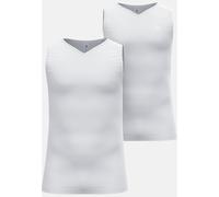 Odlo Débardeur à col V Active Everyday - Lot de 2 pour homme, S, white