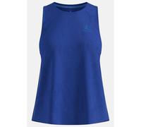 Odlo Débardeur de running à col rond Zeroweight Engineered Chill-Tec pour femme, S, blau