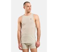 Odlo Débardeur technique à col rond en laine mérinos 160 Natural pour homme, M, beige