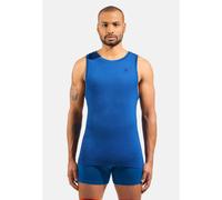 Odlo Débardeur technique à col rond en laine mérinos 160 Natural pour homme, M, blau