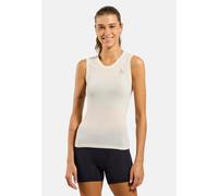 Odlo Débardeur technique sans coutures Performance Wool 140 pour femme, S, beige