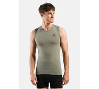 Odlo Débardeur technique sans coutures Performance Wool 140 pour homme, M, vert