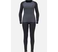 Odlo Ensemble de haut et collant techniques Active Warm pour femme, L, blue