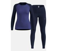 Odlo Ensemble De Haut Et Collant Techniques Active Warm Pour Femme, S,
