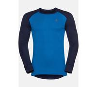 Odlo Ensemble de haut et collant techniques Active Warm pour homme, S, blue