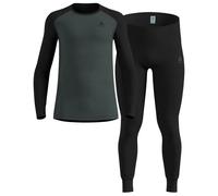 Ensemble sous maillot et legging Odlo Fundamentals Performance Warm Bleu XL