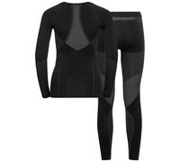 Odlo Performance Evolution Warm Long Sleeve Base Layer Set Noir XS Femme