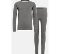 Odlo Ensemble de sous-vêtements Natural 100% Merino Warm pour enfant, 104, gris