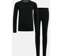 Odlo Ensemble de sous-vêtements Natural 100% Merino Warm pour enfant, 104, noir