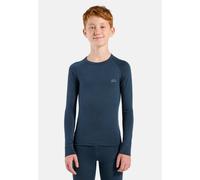 Odlo Ensemble de sous-vêtements Natural 100% Merino Warm pour enfant, 128, blau