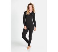 Odlo Ensemble de sous-vêtements Natural 100% Merino Warm pour femme, L, noir