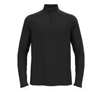 Odlo Essential 1/2 Zip Haut Manches Longues Hommes - Noir, Taille L