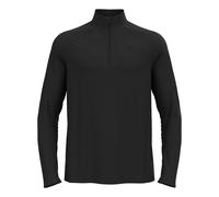 Odlo Essential 1/2 Zip Haut Manches Longues Hommes - Noir, Taille XXL