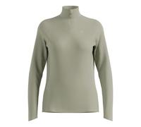 Odlo Essential Ceramiwarm 1/2 Zip Maillot De Course Femmes - Vert Olive, Taille M