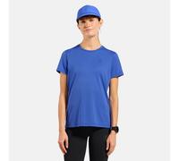 Odlo Essential Flyer T-Shirt Crew Neck Femme M Bleu