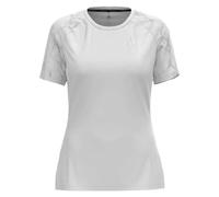 Odlo Essential Print Crew Neck Laufshirt Damen weiß - White XS