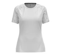 Odlo Essential Print Crew Neck Maillot De Course Femmes - Blanc, Taille L