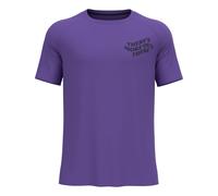 Odlo Essential Print Maillot De Course Hommes - Violet, Taille S