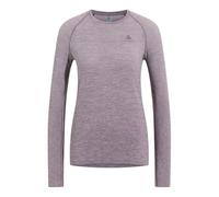 Odlo Crew Essential Seamless Long Sleeve T-shirt Gris,Violet L Femme