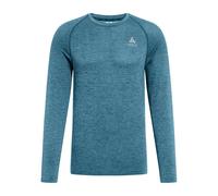 Odlo Crew Essential Seamless Long Sleeve T-shirt Bleu XL Homme