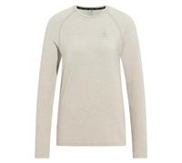 Odlo Essential Seamless Crew Neck Haut Manches Longues Femmes Gray Ridge Melange