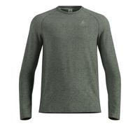 Odlo Essential Seamless Crew Neck Haut manches longues Hommes-vert olive, Taille XXL