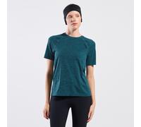 Odlo Essential Seamless Maillot de course Femmes - bleu petrol, Taille L