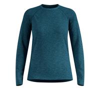 Odlo Essential Seamless Maillot de course Femmes - bleu petrol, Taille XS