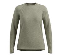 Odlo Essential Seamless Maillot de course Femmes-vert olive, Taille XS