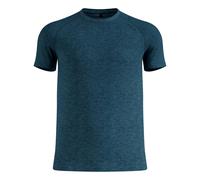 Odlo Essential Seamless Maillot de course Hommes - bleu petrol, Taille S