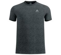 Odlo T-shirt de trail Essential Seamless Homme manches courtes Gris mélangé Taille S