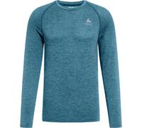 Odlo Crew Essential Seamless Long Sleeve T-shirt Bleu XL Homme