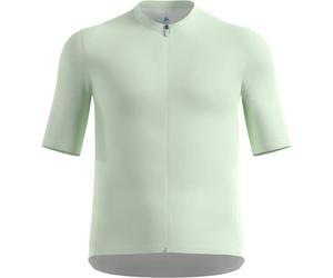 ODLO Essential T-shirt S/u Collar S/s Full Zip - Homme - Vert - taille S- modèle 2025
