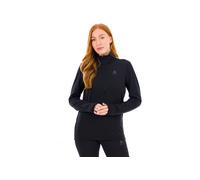 Sweat Odlo Essentals Thermal Half Zip noir pur femme - L