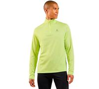 Odlo Essential Thermal_313262 Sweat-Shirt, Shadow Lime Melange, XXL Hommes