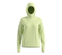 Odlo - Women's Mid Layer Hoody Essential Thermal - T-shirt de running - XL - shadow lime