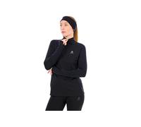 Odlo Essential Ceramiwarm Half Zip Sweatshirt Noir S Femme