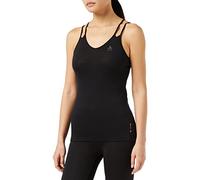 Odlo Femme BL V-Neck Merino 130 Top v Neck Singlet, Noir, L EU