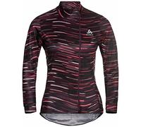 Odlo Femme Maillot de cyclisme à manches longues avec fermeture éclair ZEROWEIGHT CERAMIWARM
