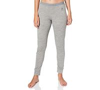 Odlo Natural 100% Merino Warm Base Layer Pants Gris L Femme