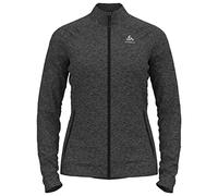 Odlo Mid Layer Full Zip Tencia Femme Gris - Vêtements polaires outdoor femmes L