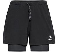 Short Odlo Essential 3 Inch 2-in-1 noir femme - XL