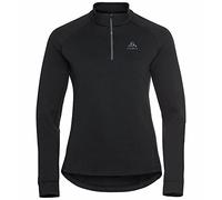 Pull odlo 1 2 zip berra noir femme