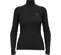 ODLO Merino 200 Bl Top Turtle Neck L/s Half Zip W - Femme - Noir - taille S- modèle 2026