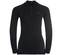 ODLO Turtle Neck Lf 1/2 Zip Performance Warm - Femme - Noir - taille L- modèle 2024