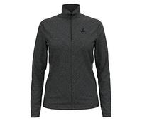 Maillot manches longues femme odlo 1 2 zip roy gris fonce