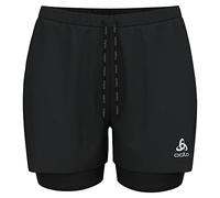 Odlo Essential 2 en 1 ECO W vêtement running femme déstockage Essential 2 en 1 ECO W XS Noir
