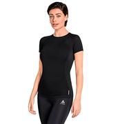 Odlo Femmes Performance X-Light Eco Top Crew Neck Vêtements De Course Maillot De Corps Black - Noir