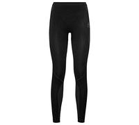 Odlo Fundamentals Performance Warm_195801 Pantalons Femme, Black Graphite Grey, L