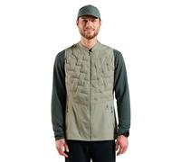 Odlo Zeroweight Insulator Gilets de course Hommes - vert olive, Taille XL